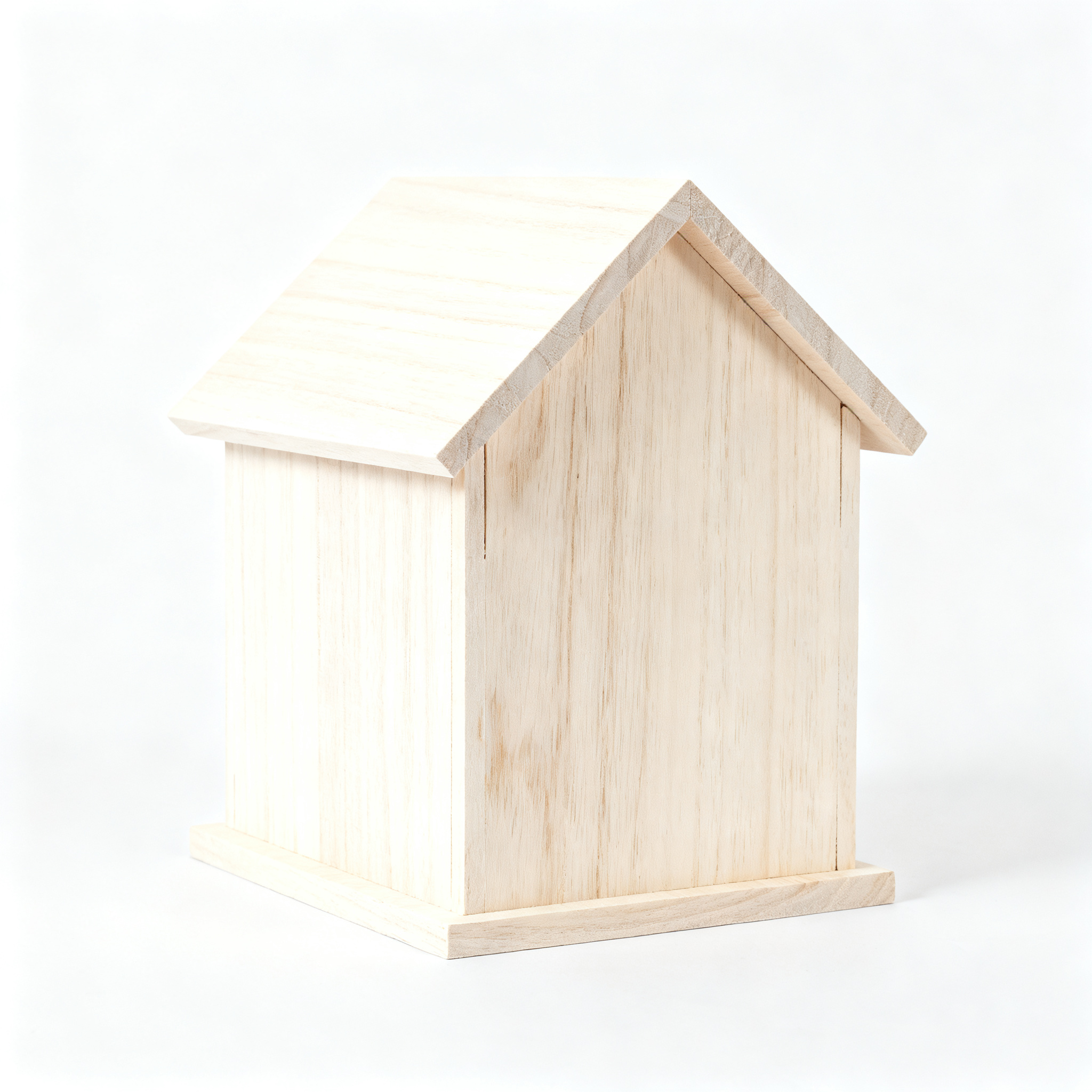 Kiln-Dried Pine House Shape Pet Urn — pine pet urn wholesale